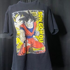 Dragon‎ Ball Z Son Goku T Shirt Tee Styled Anime Cartoon Graphic Black M